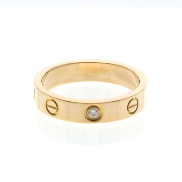 Cartier Jewelry - CARTIER 18k Gold Diamond Love Ring